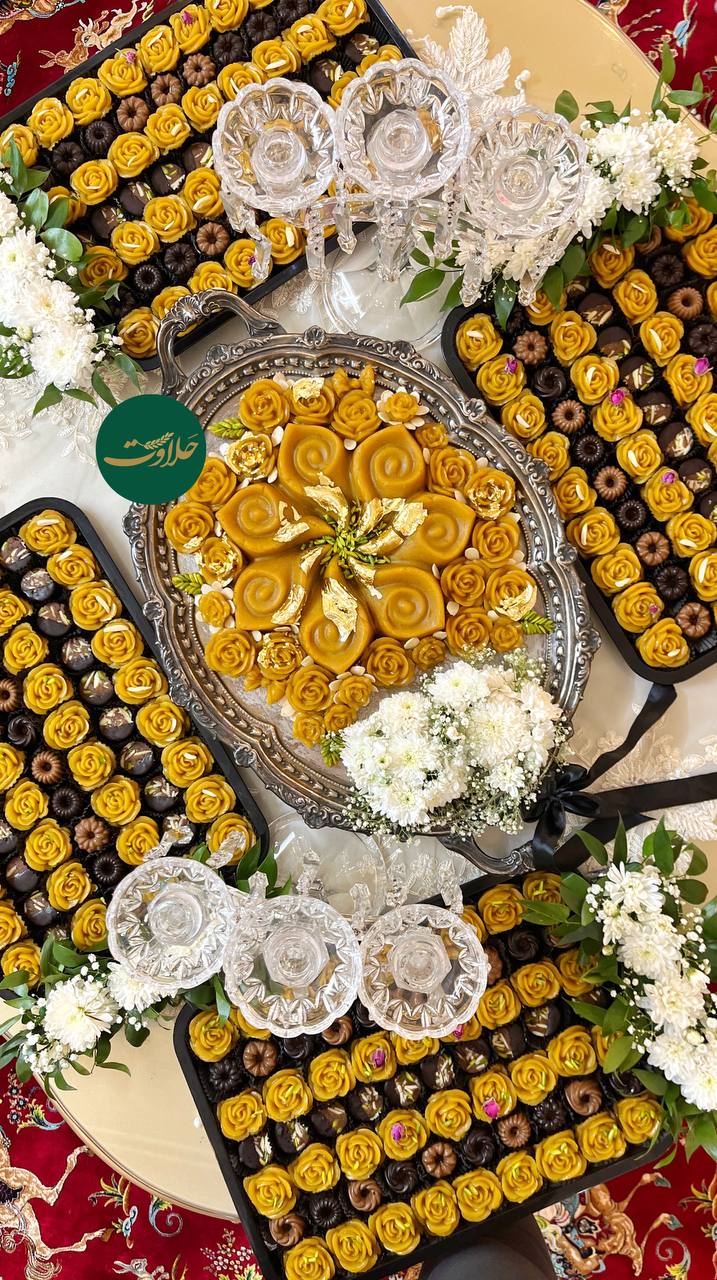 حلوا زعفرانی مجلسی